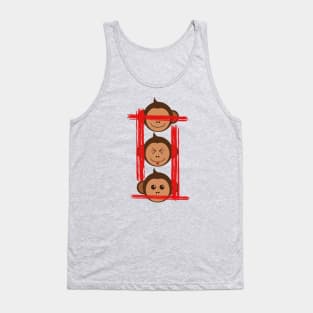 See no evil, Hear no evil, Speak no evil Tank Top